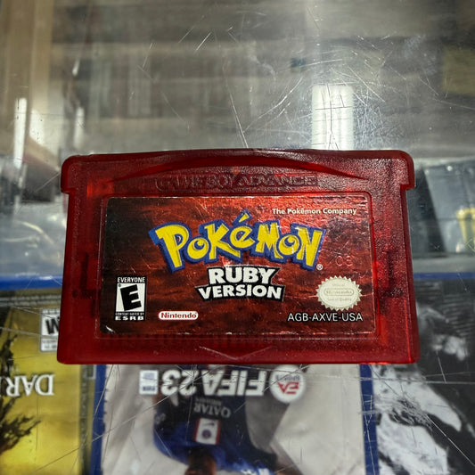 Pokémon Ruby Gameboy Advance Authentic (Dry Battery)