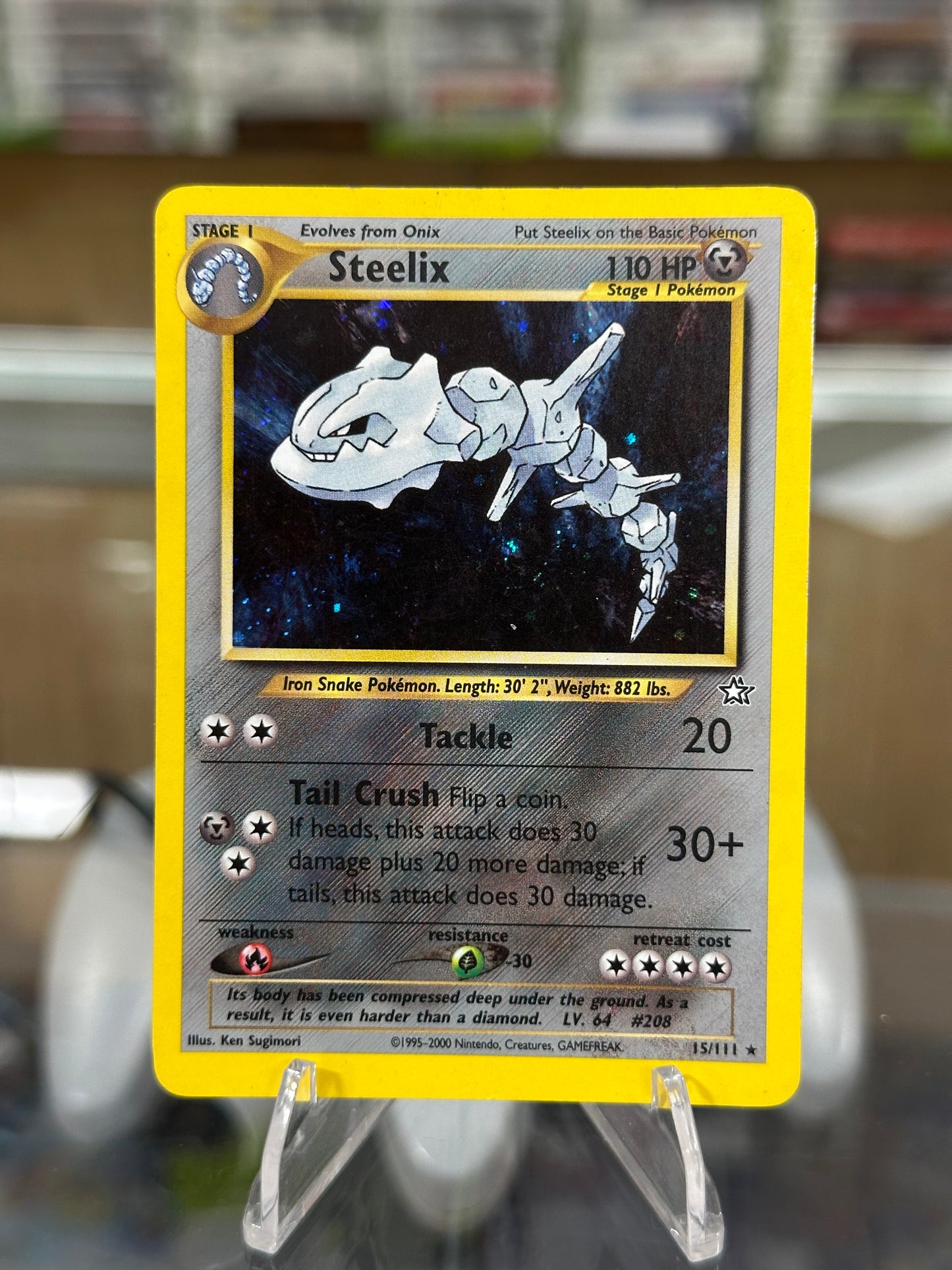 Steelix Neo Genesis Holo LP