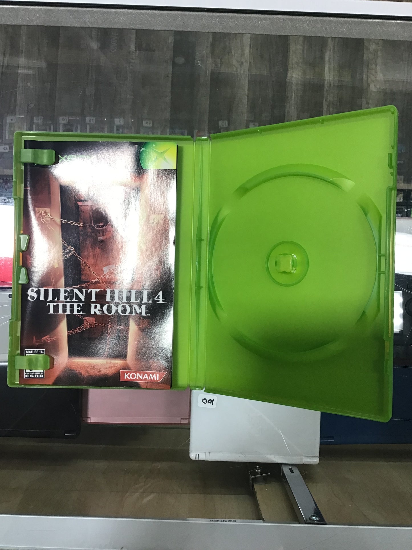 Silent Hill 4 The Room Original Xbox Case and Manual ONLY