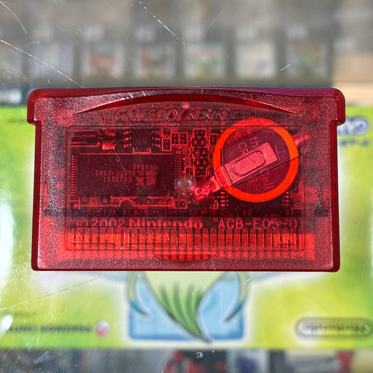 Pokémon Ruby (Authentic) (Working Battery) Nintendo Gameboy Advance (NO LABEL)