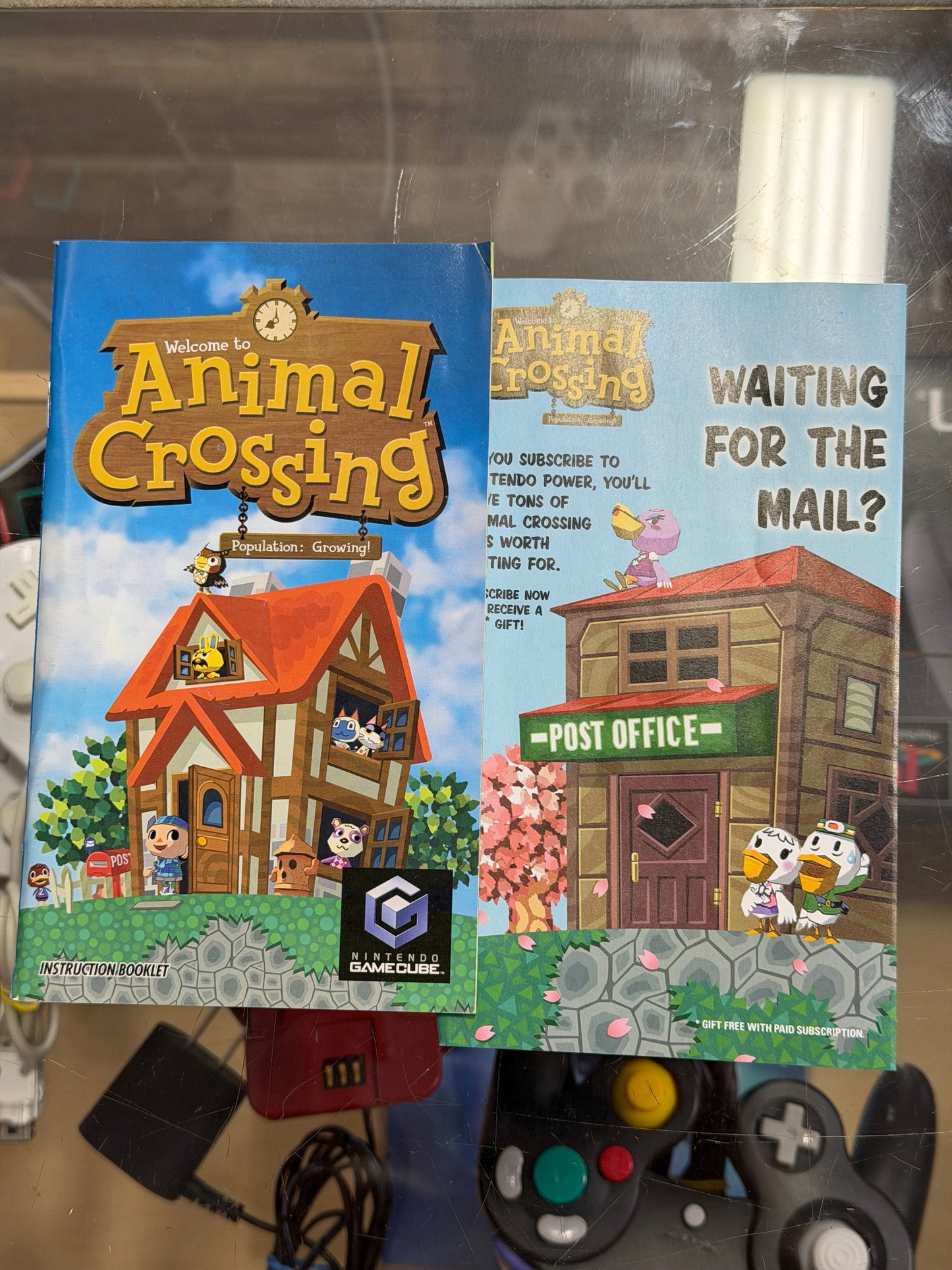Animal Crossing Nintendo GameCube Manual Only