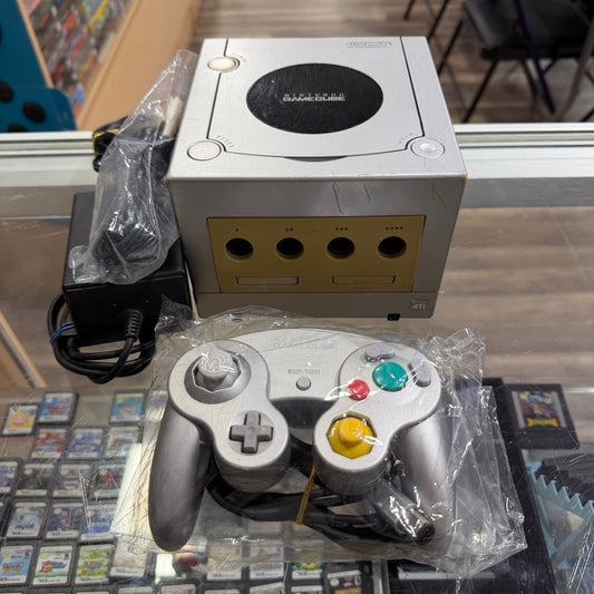 Platinum Gamecube System Gamecube (controller cables included)