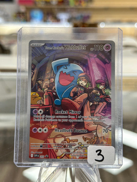 Team Rocket's Wobbuffet - SV: Scarlet & Violet Promo Cards (NM)