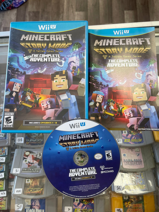 Minecraft Story Mode The Complete Adventure Nintendo Wii U