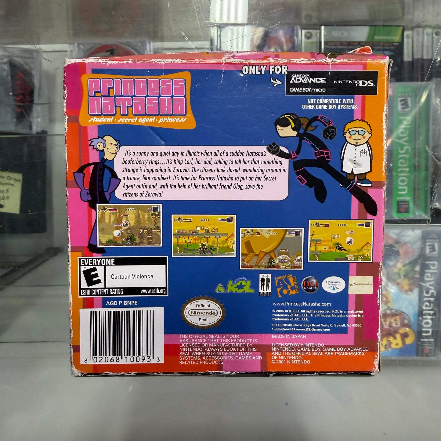 Princess Natasha: Student Secret Agent Princess GameBoy Advance
