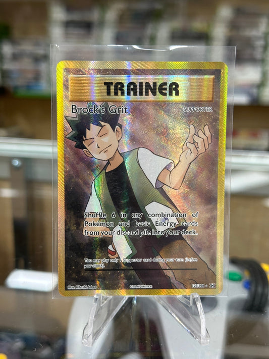Brock’s Grit (Full Art) XY Evolutions NM