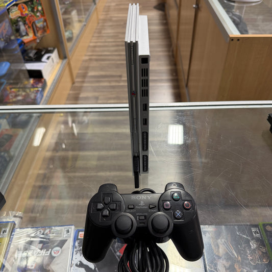 Slim Playstation 2 System [Silver] (cables controller and memory card included)(NEW LASER) (9320)