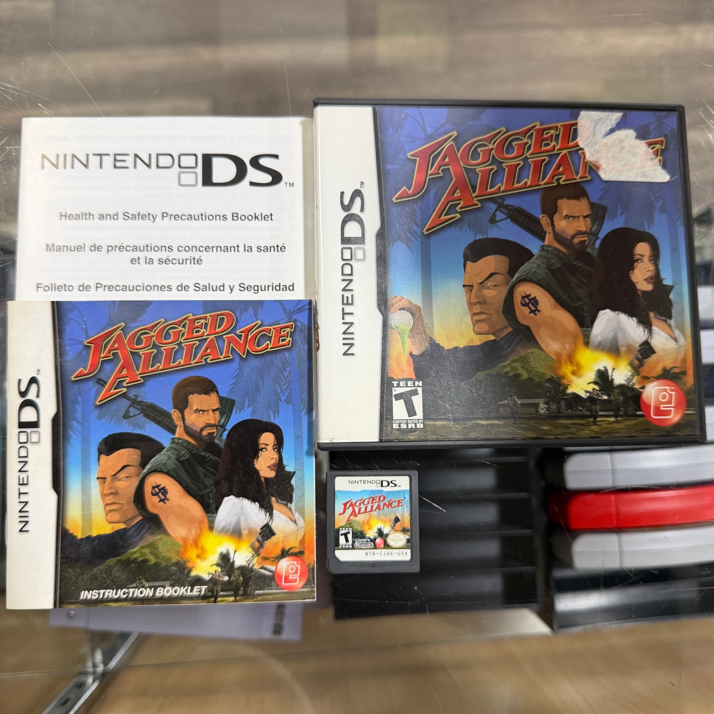 Jagged Alliance DS Nintendo DS