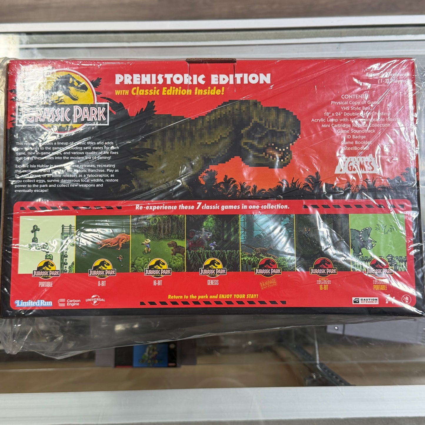 Sealed Jurassic Park Classic Games Collection [Prehistoric Edition] PlayStation 5