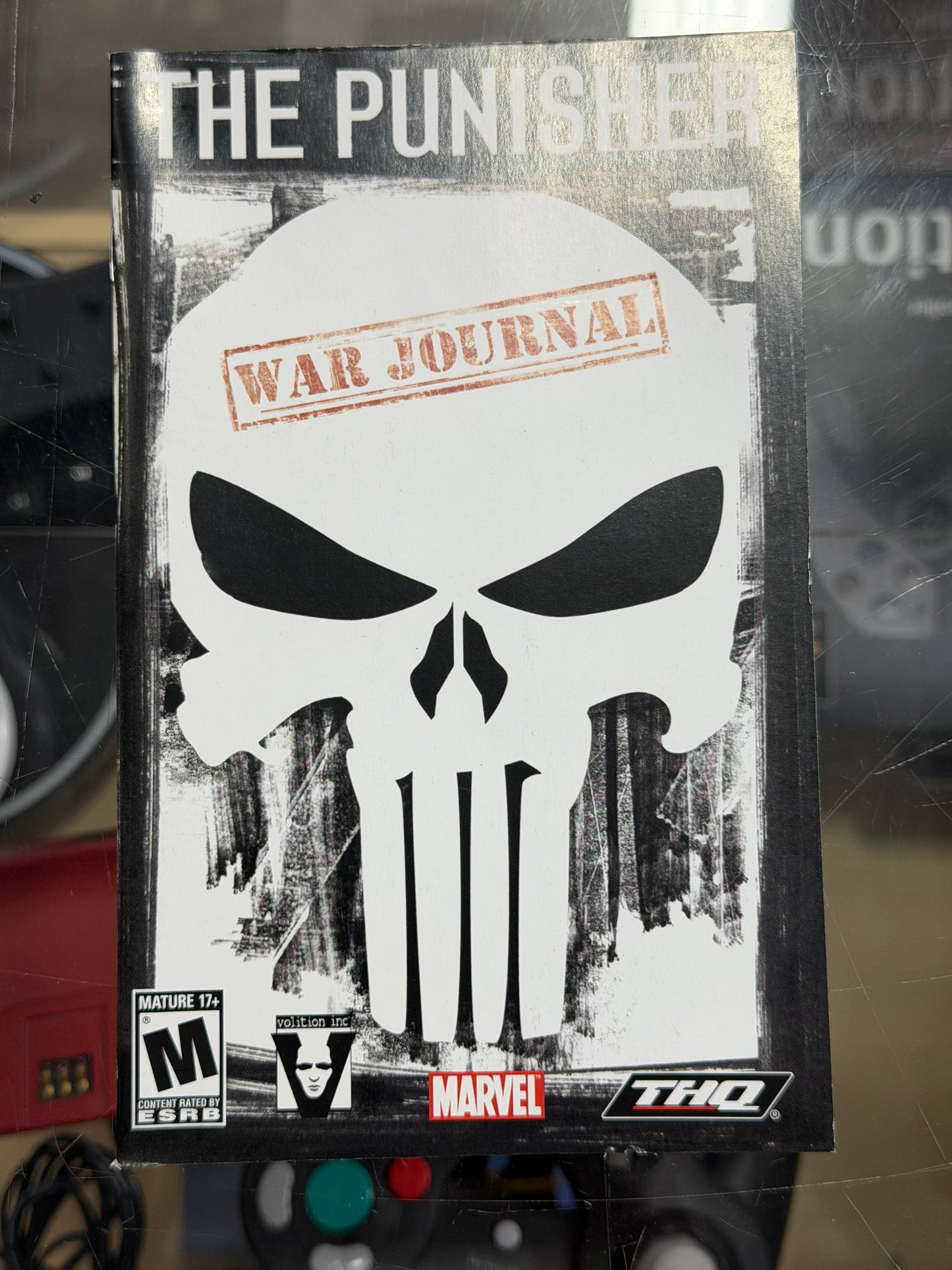 The Punisher PlayStation 2 Manual Only