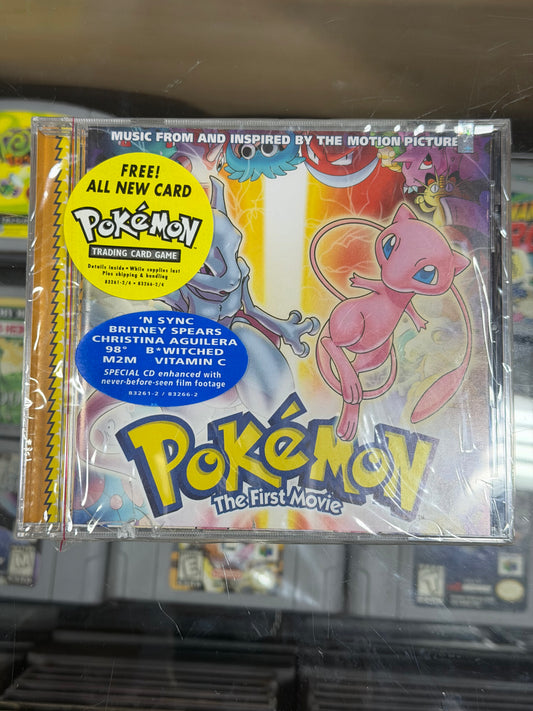 Pokemon The First Movie Soundtrack CD - (SEALED)