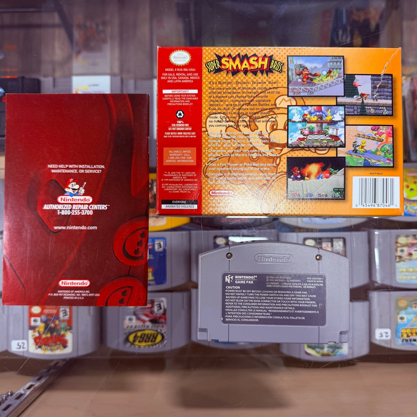 Super Smash Bros. Nintendo 64 CIB