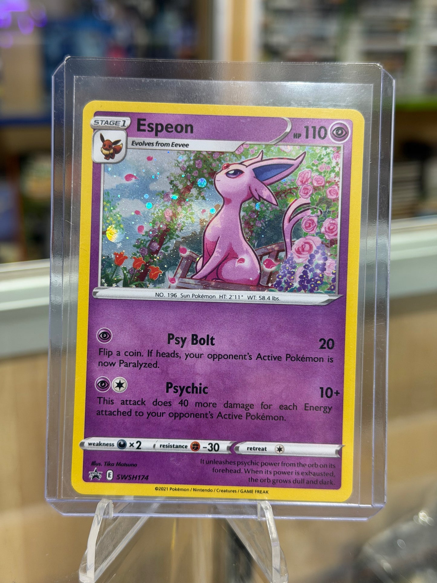 Espeon - SWSH 174 - SWSH Promo Cards