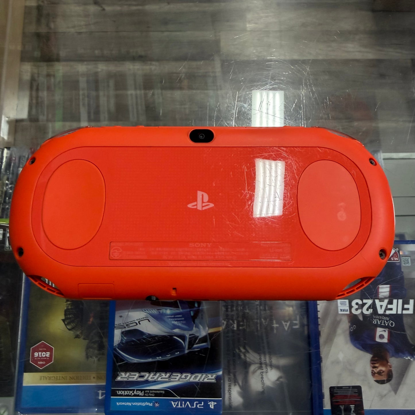 Orange Playstation Vita 2000 Handheld System with Charger (JP) (Region Free)