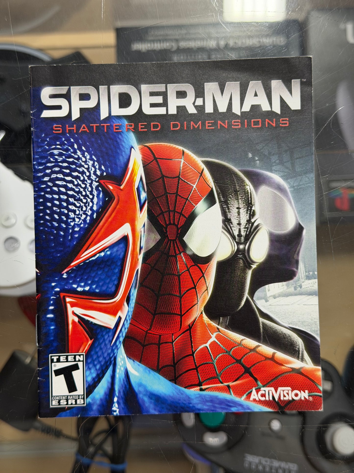 Spider-Man Shattered Dimensions Manual Only