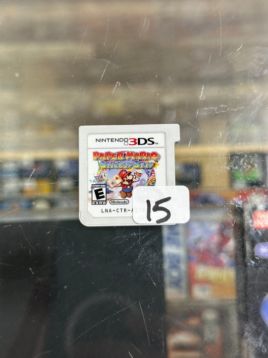 Paper Mario Sticker Star Nintendo 3DS