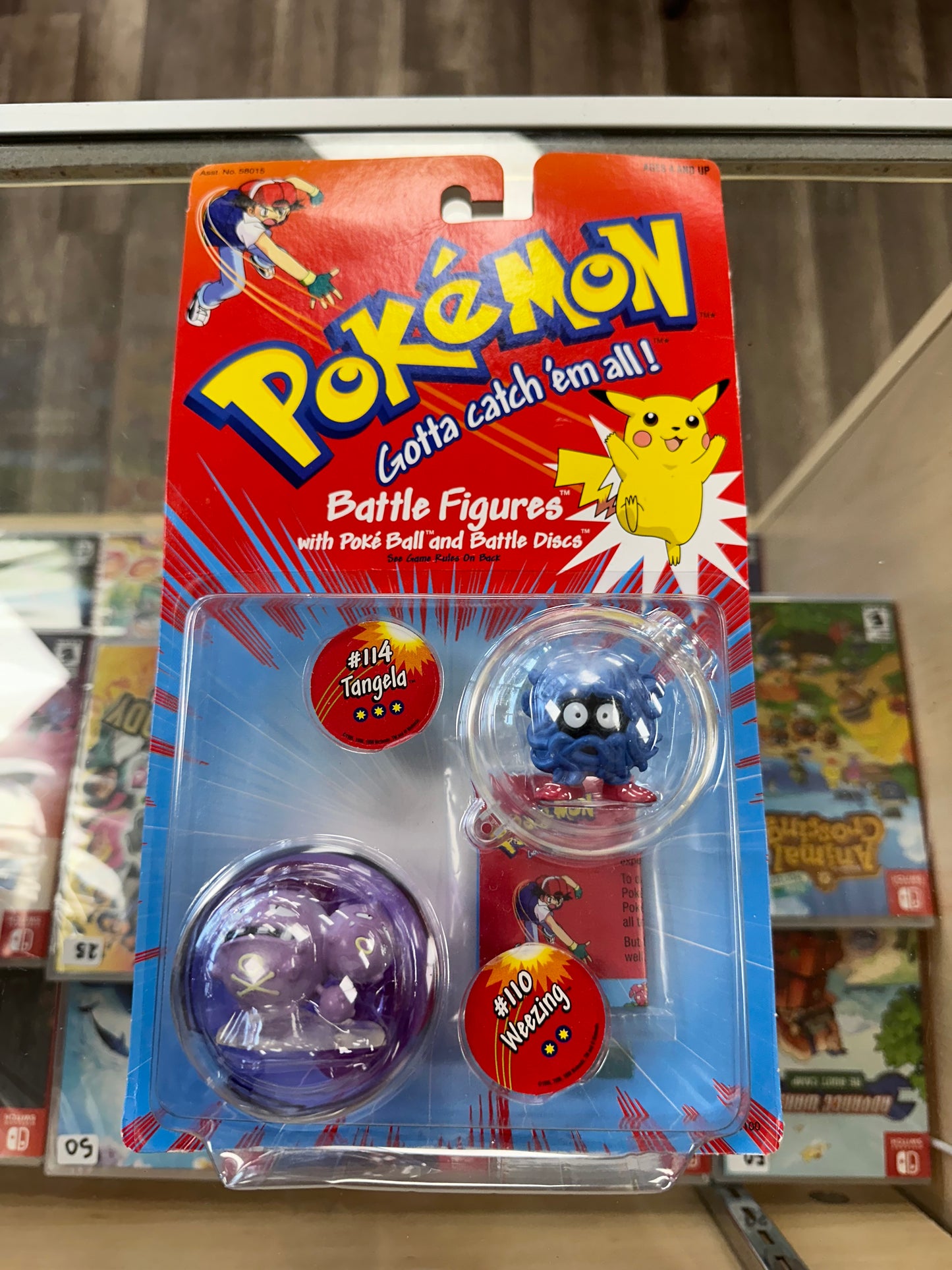 Pokémon Battle Figures New Tangela Weezing