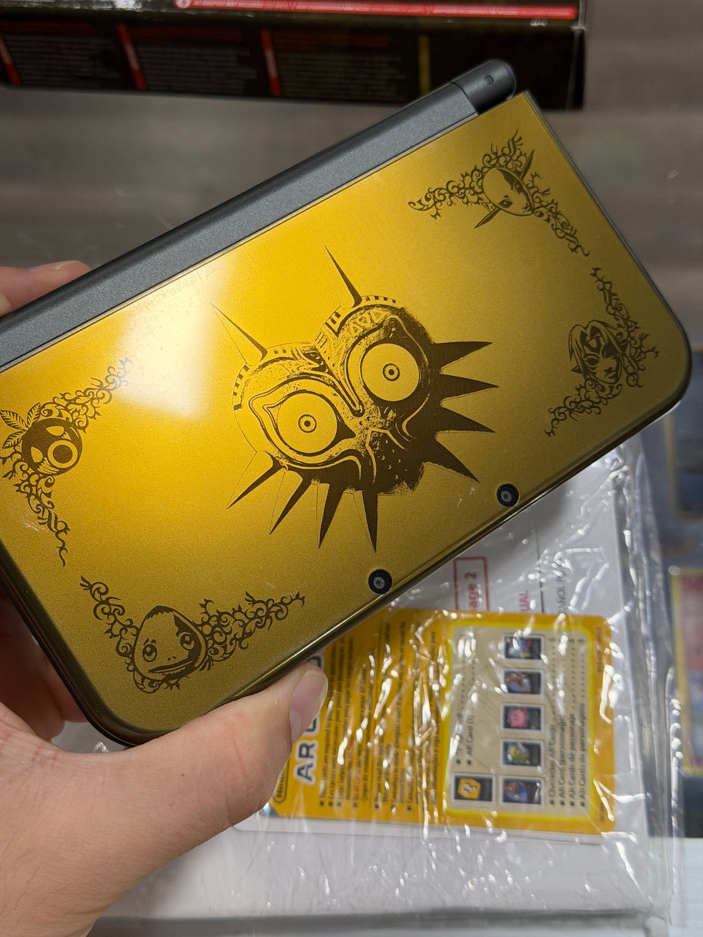 New Nintendo 3DS XL Zelda Majora's Mask Limited Edition Nintendo 3DS CIB