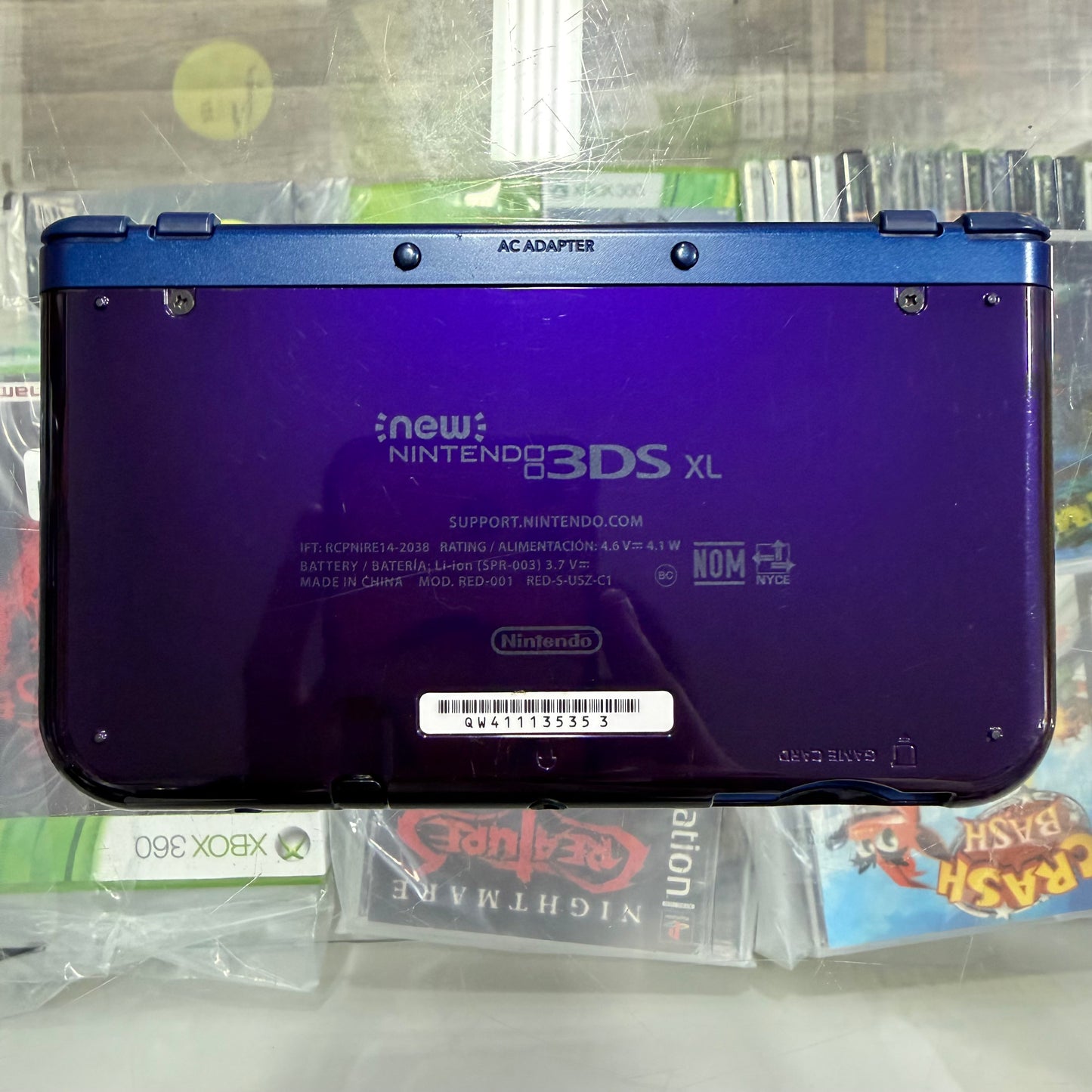 New Nintendo 3DS XL Galaxy Nintendo 3DS (3D Doesn’t Work)