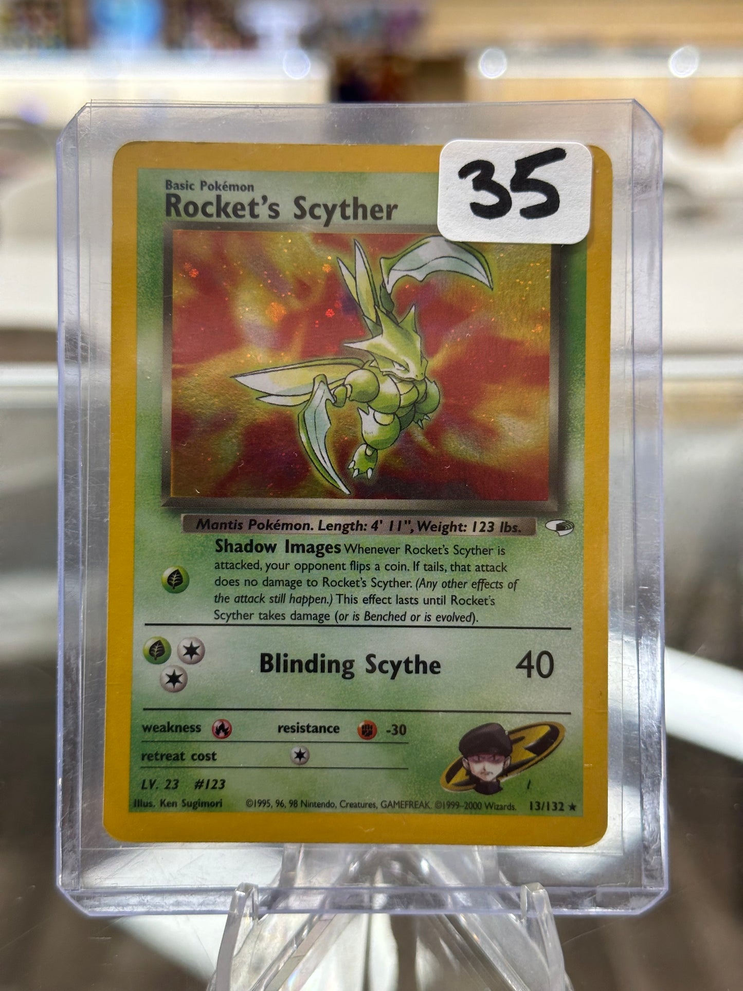 Rocket's Scyther - Gym Heroes (G1) MP