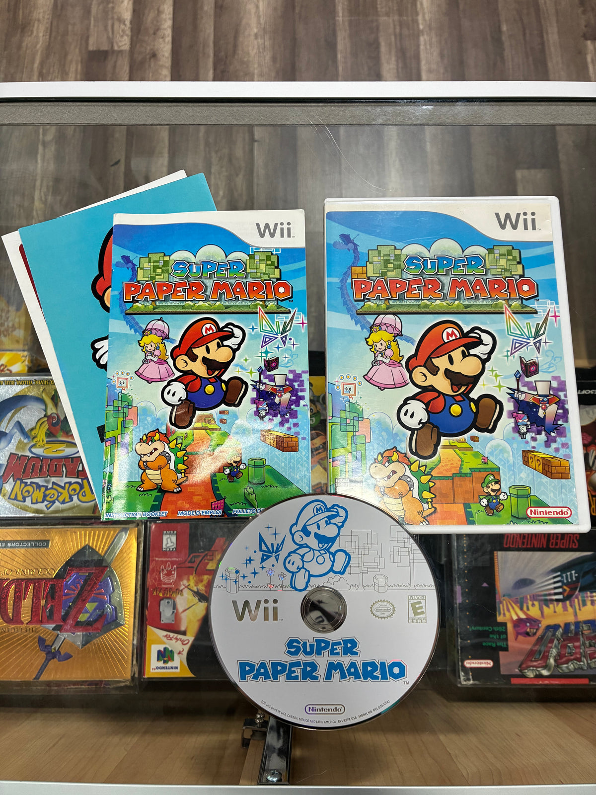 Super Paper Mario Nintendo Wii