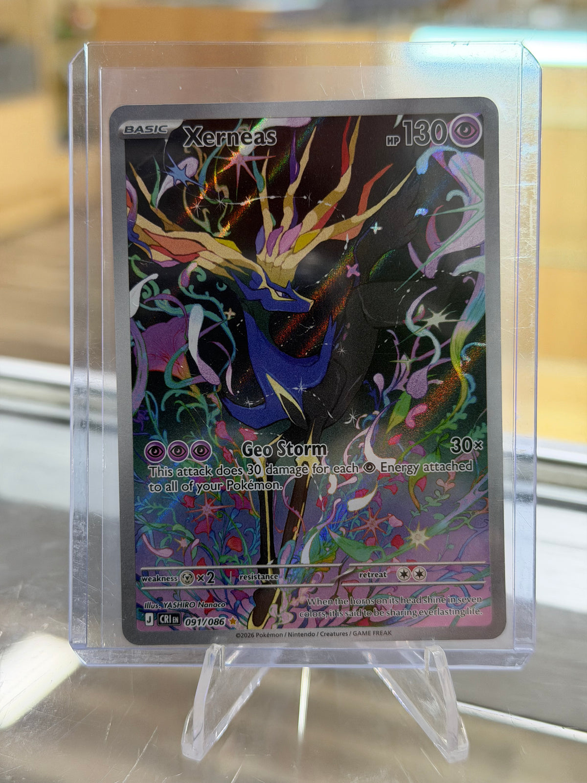 Xerneas - 091/086 - ME04: Chaos Rising