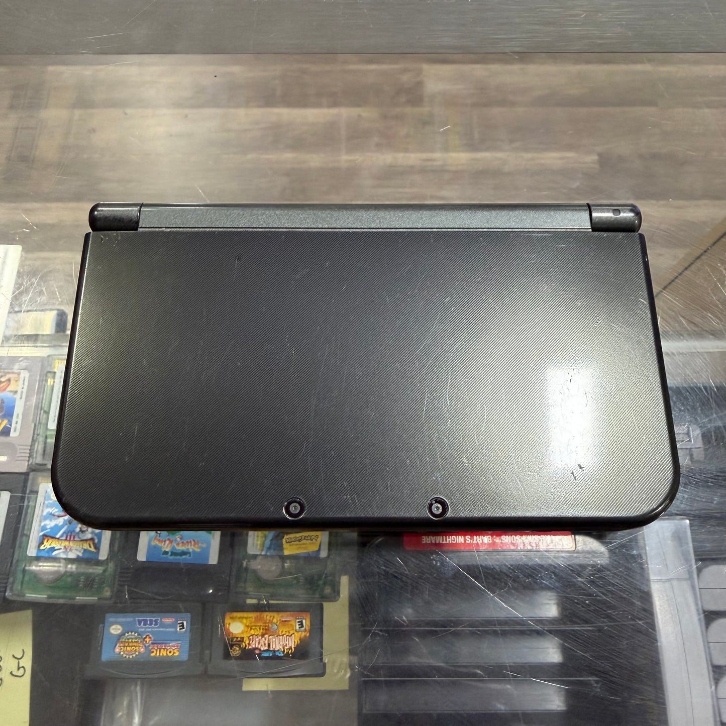 Black New Nintendo 3DS XL Handheld System With Charger Top IPS (Region Free)(JAPANESE TO US) 863