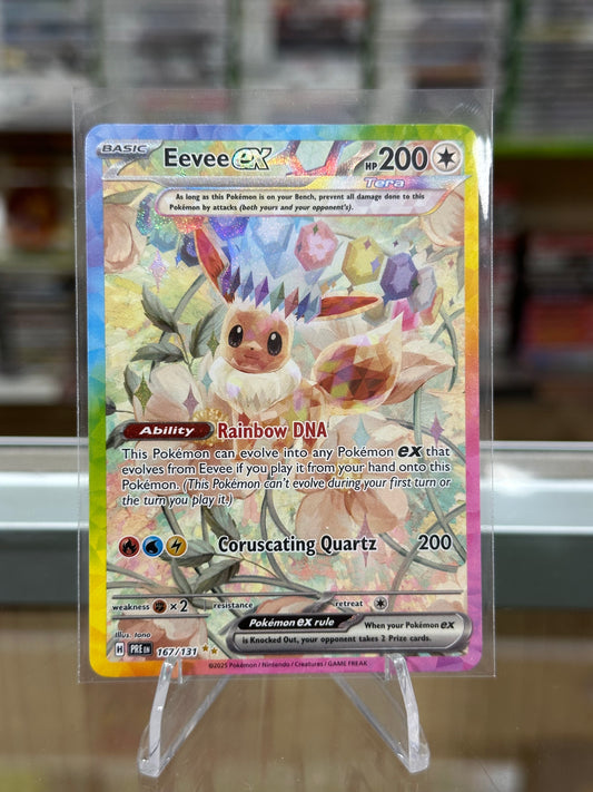 Eevee ex - 167/131 - SV: Prismatic Evolutions (LP)