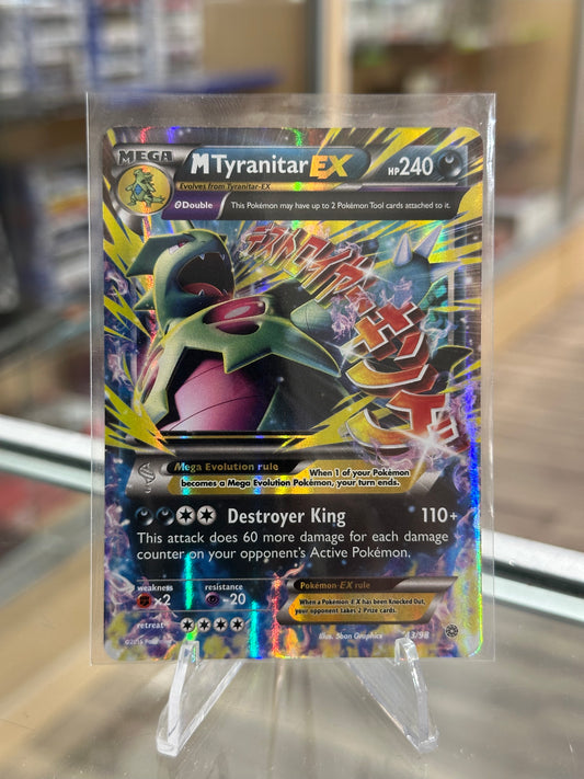 M Tyranitar EX - XY - Ancient Origins NM