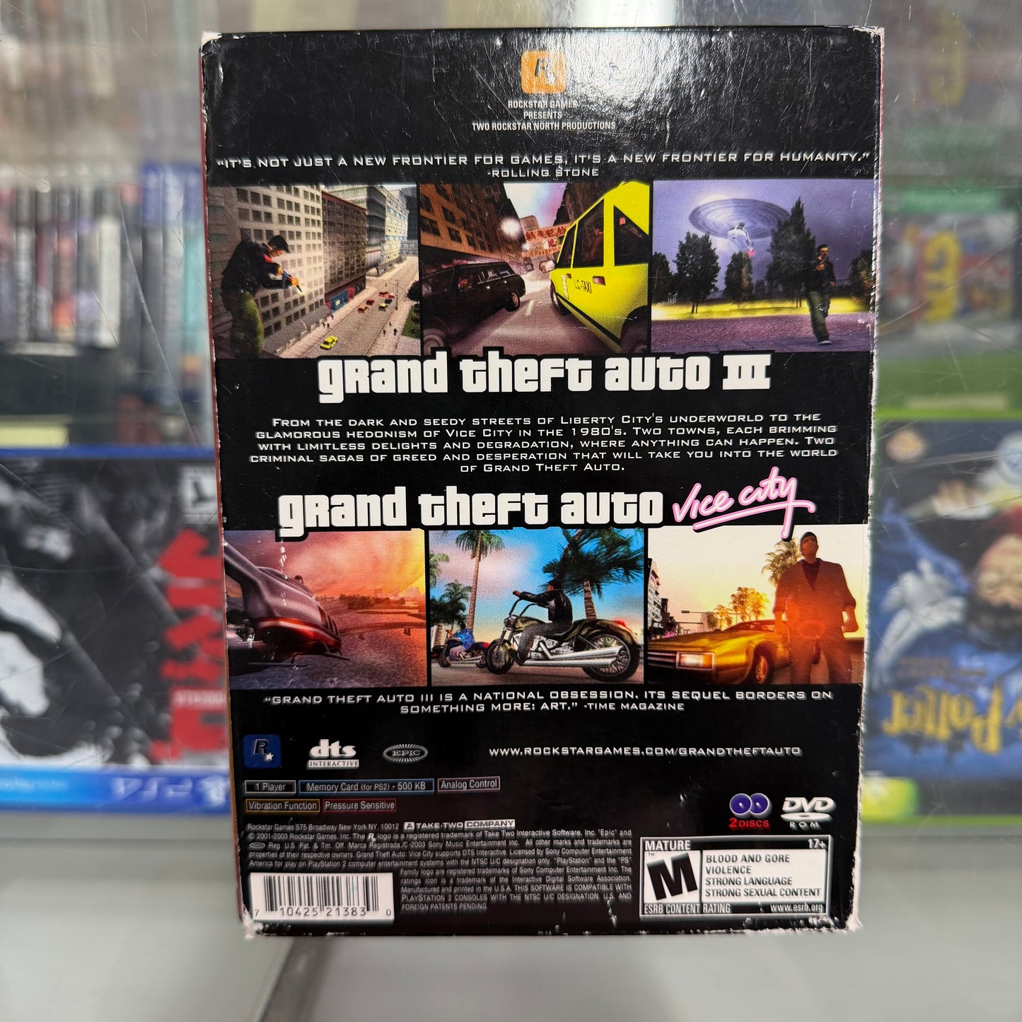 Grand Theft Auto The Trilogy Playstation 2
