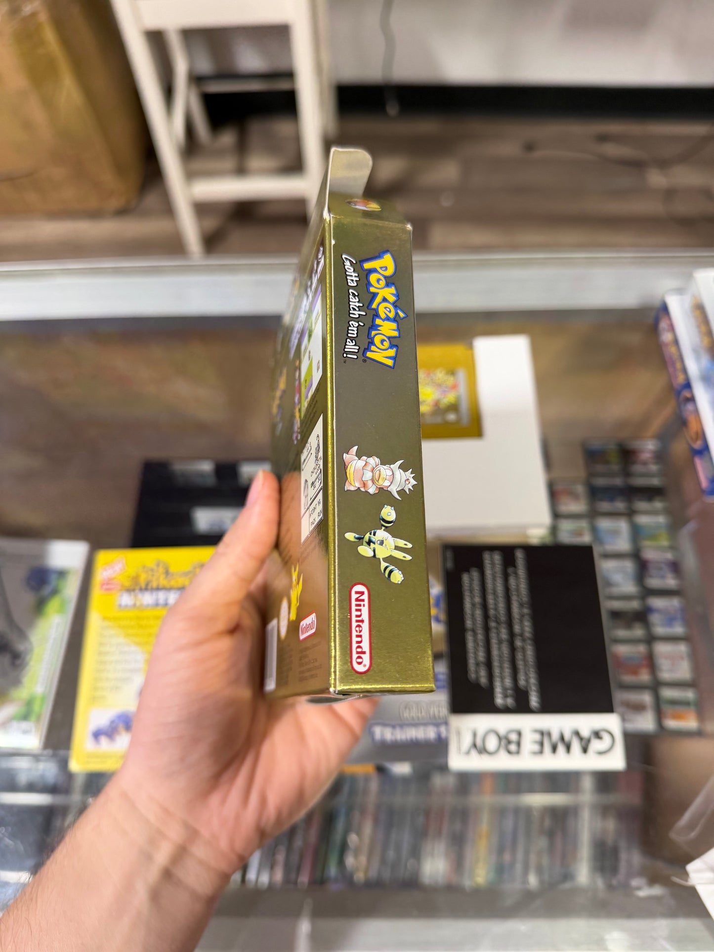 Pokémon Gold Gameboy Color Complete in Box CIB Excellent Condition
