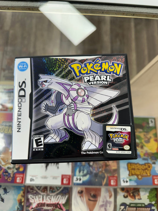 Pokémon Pearl Nintendo DS Authentic Game, Replacement Case