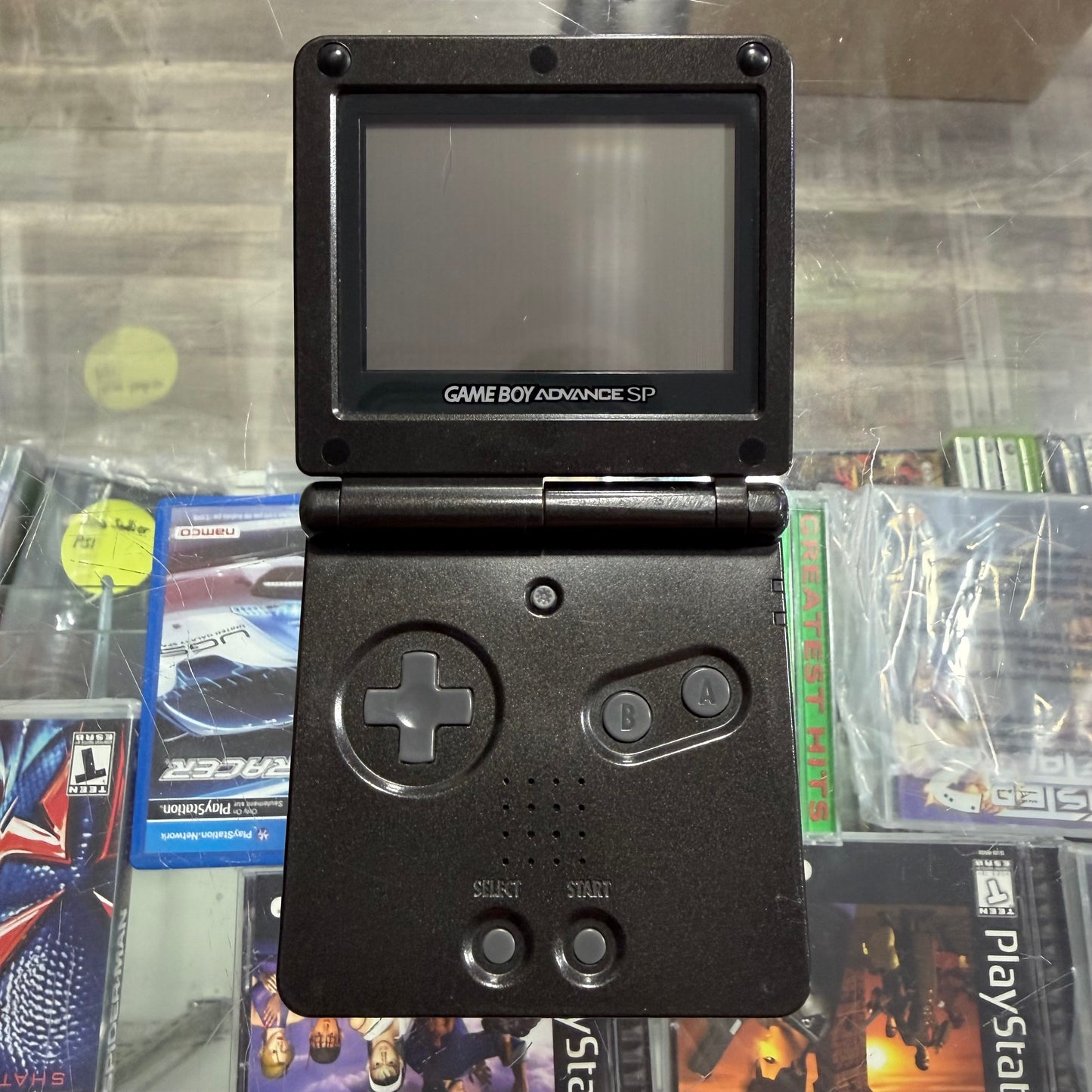 Black Nintendo Gameboy Advance SP System