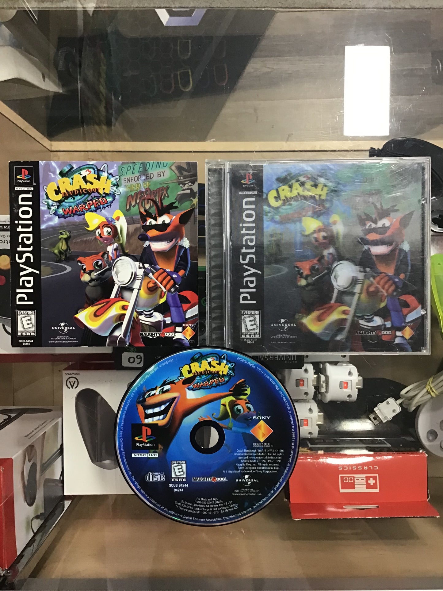 Crash Bandicoot Warped (Lenticular Cover) PlayStation 1