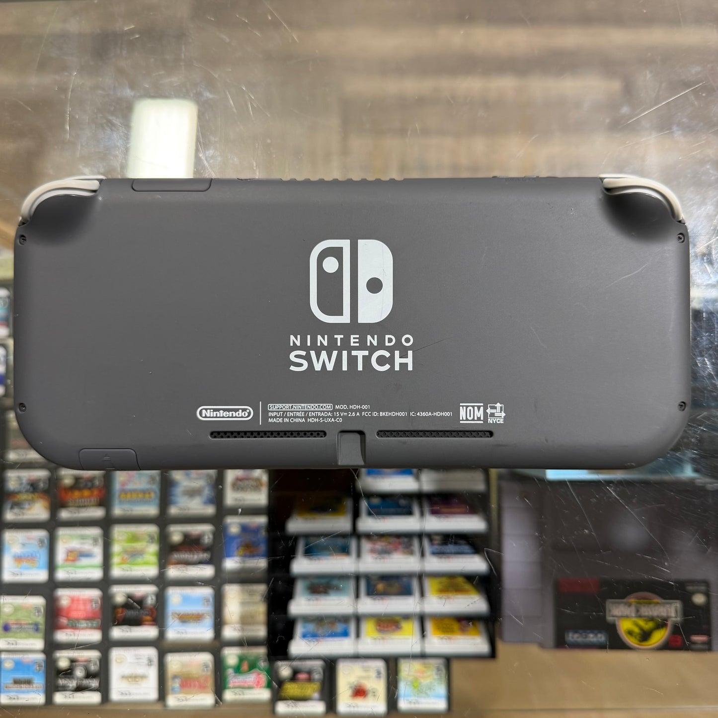 Nintendo Switch Lite [Gray] Nintendo Switch [Grip and Charger Included]