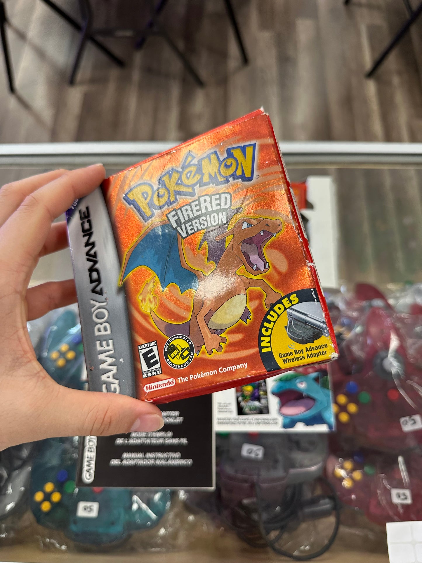 Pokémon FireRed Nintendo Gameboy Advance CIB Authentic