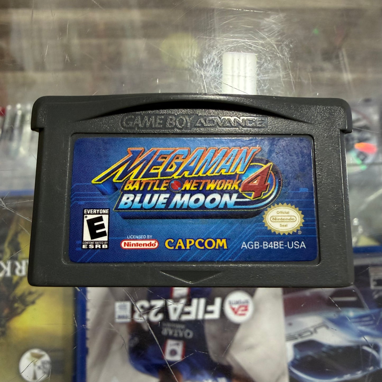 Mega Man Battle Network 4 Blue Moon GameBoy Advance