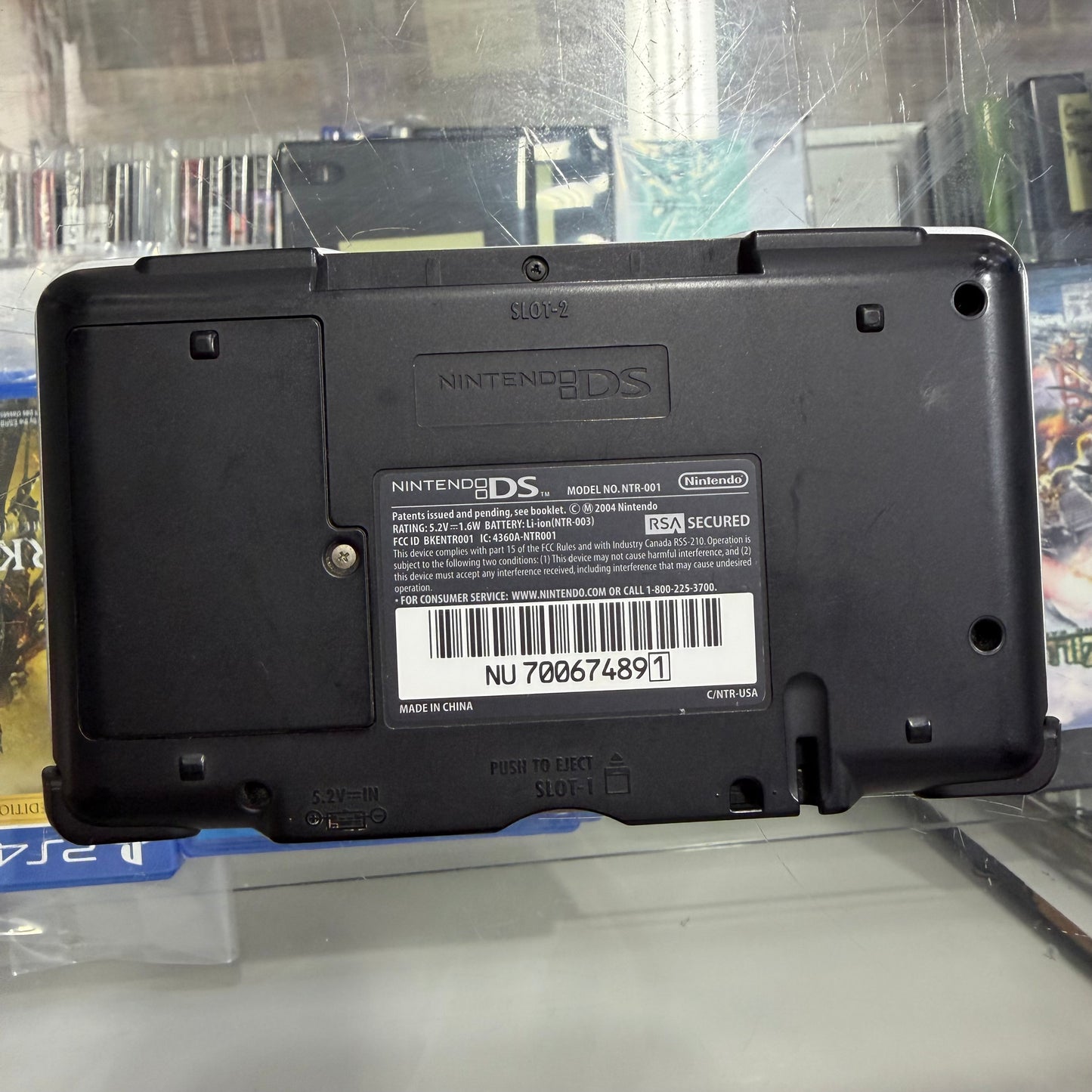 Original Nintendo DS System (Charger included) (no stylus)