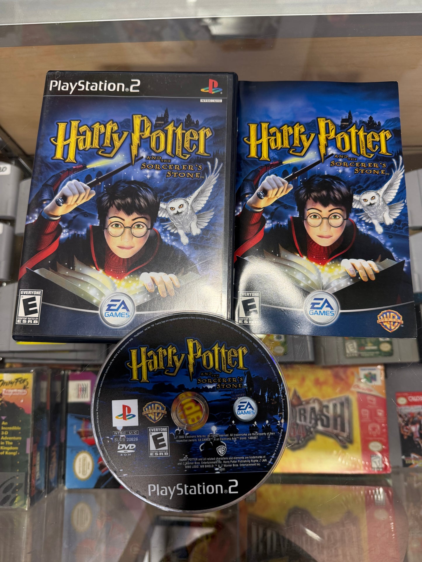 Harry Potter Sorcerers Stone Playstation 2 CIB