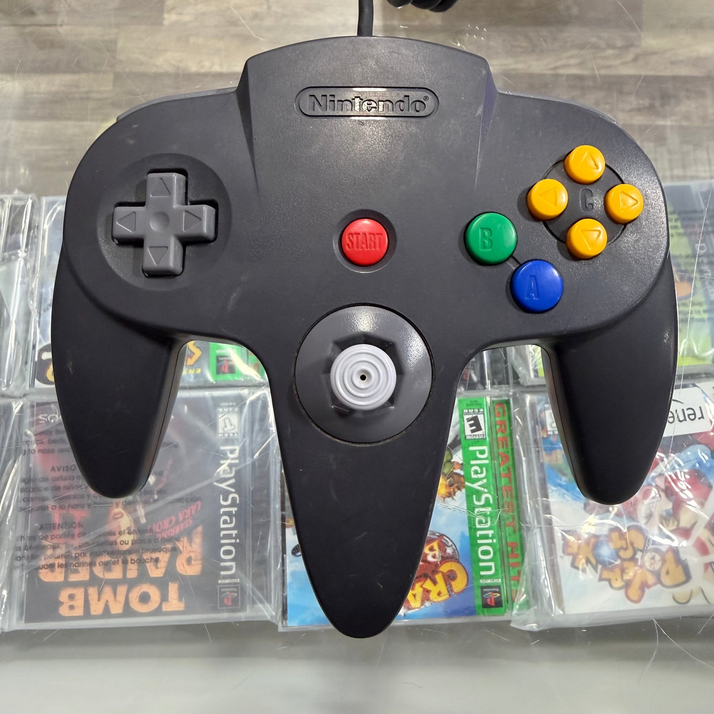 Black Controller Nintendo 64