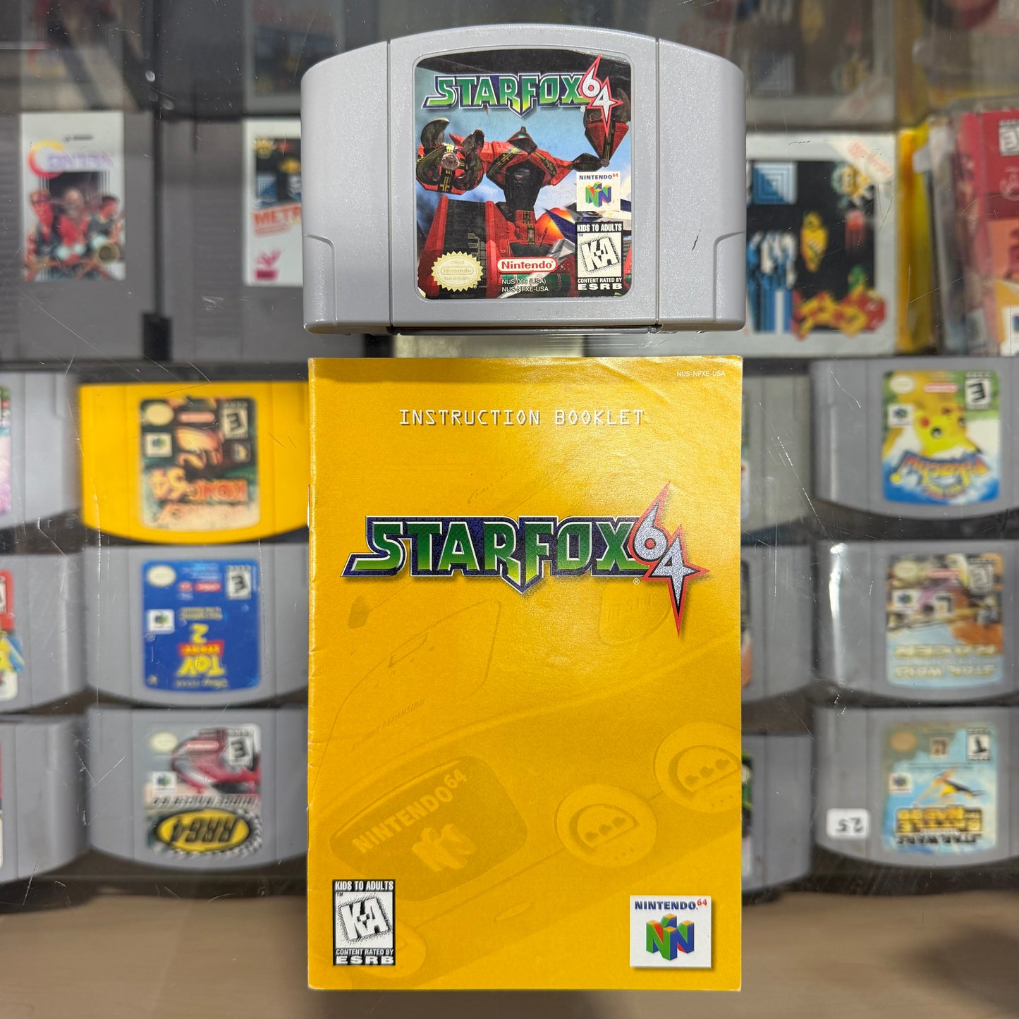 Star Fox 64 Nintendo 64 with Manual