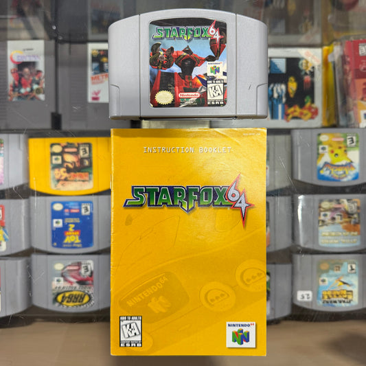 Star Fox 64 Nintendo 64 with Manual