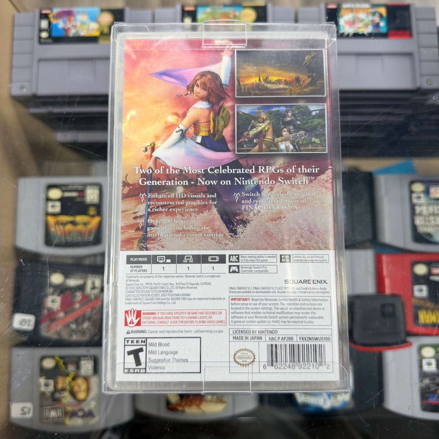 Final Fantasy X X-2 HD Remaster Nintendo Switch Sealed