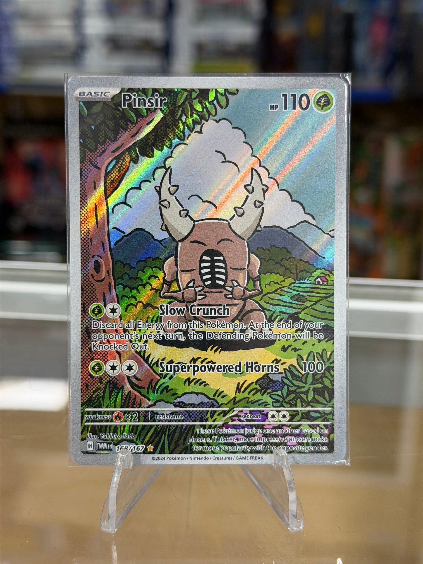 Pinsir - 168/167 - SV06: Twilight Masquerade NM