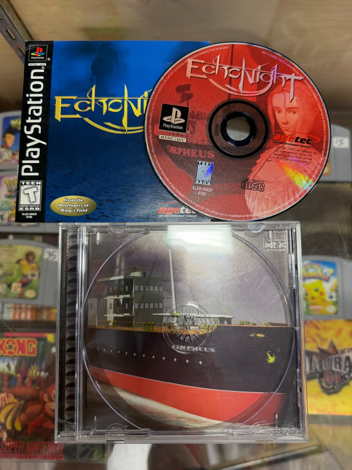 Echo Night Playstation 1 (CIB) (clean disc)