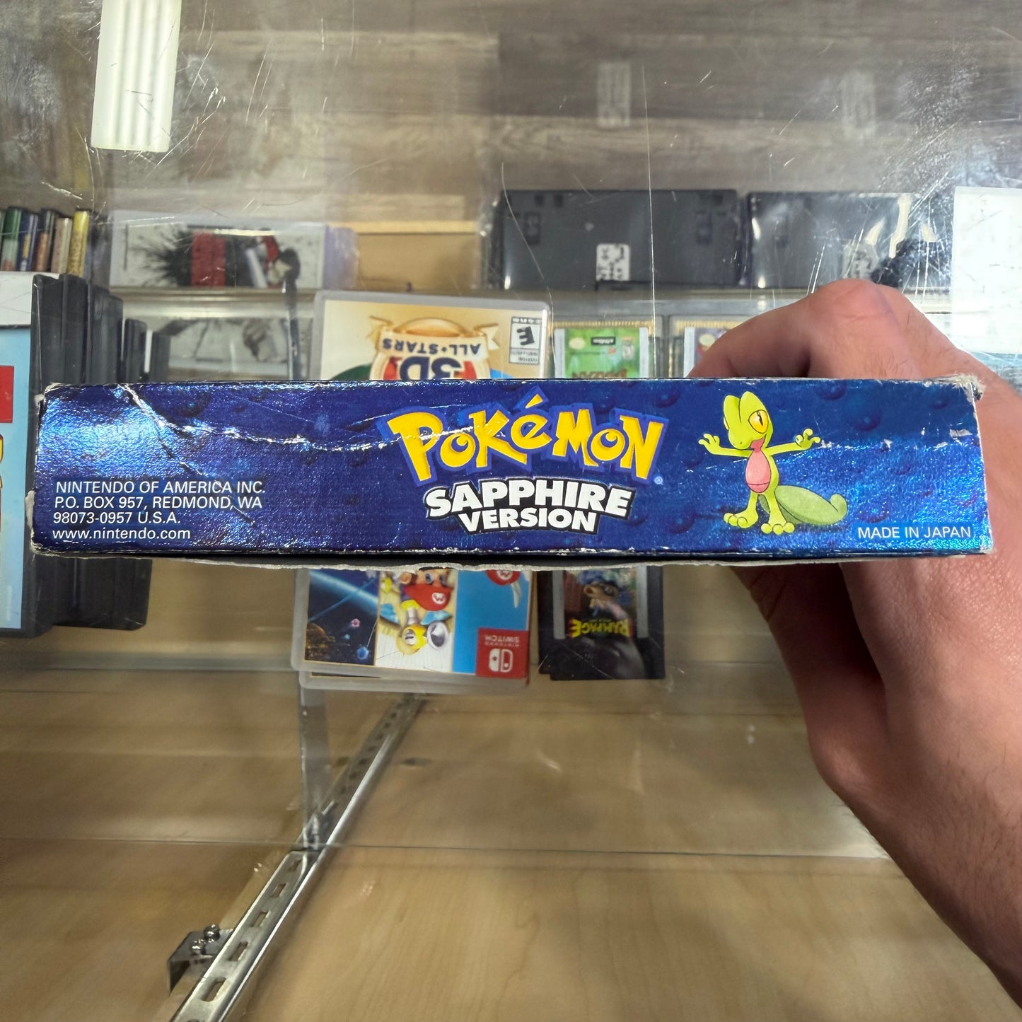 Pokemon Sapphire GameBoy Advance (CIB) (Authentic)