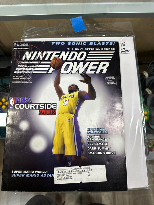 Nintendo Power Vol 153 with Sonic Adventure 2 Poster