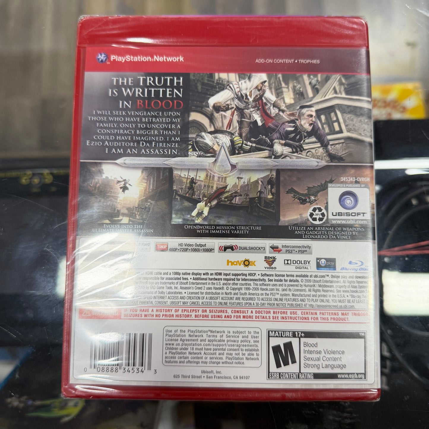 Assassin's Creed II [Greatest Hits] Playstation 3 (Sealed)