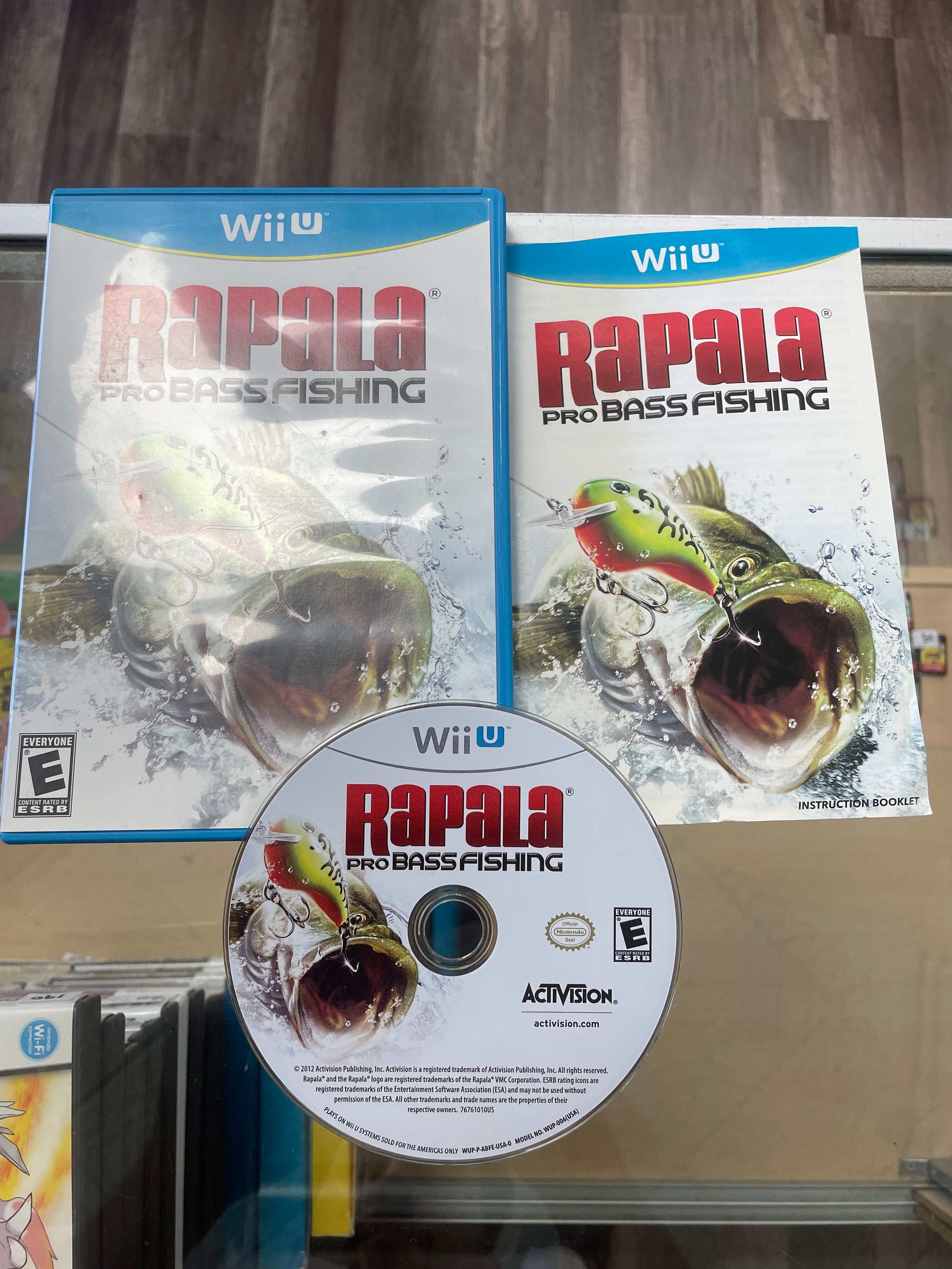 Rapala Pro Bass Fishing for Nintendo Wii outlet U