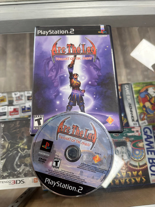 Arc the Lad Twilight of the Spirits PlayStation 2